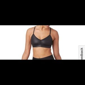Also yoga sport bra - glossy black